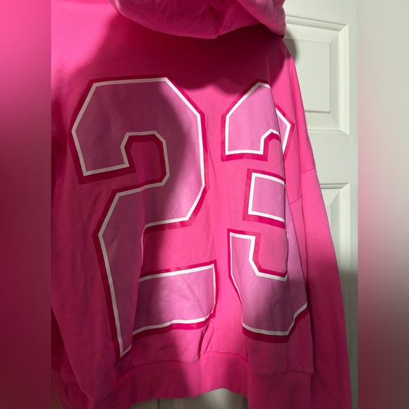 Boys lie hot pink hoodie - Picture 4 of 7